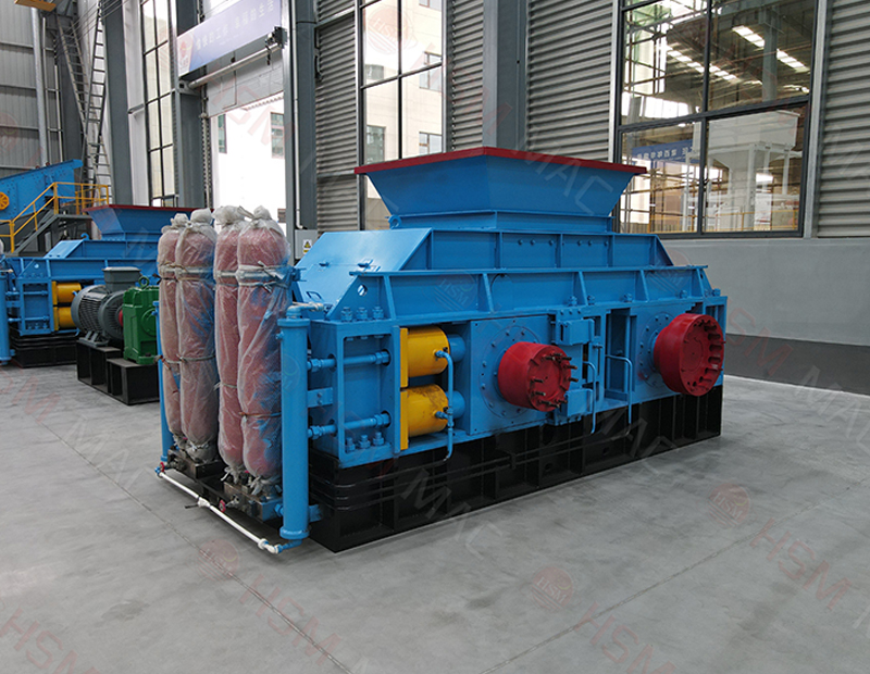 石油焦破碎機，對輥破碎機價格，液壓對輥制砂機型號